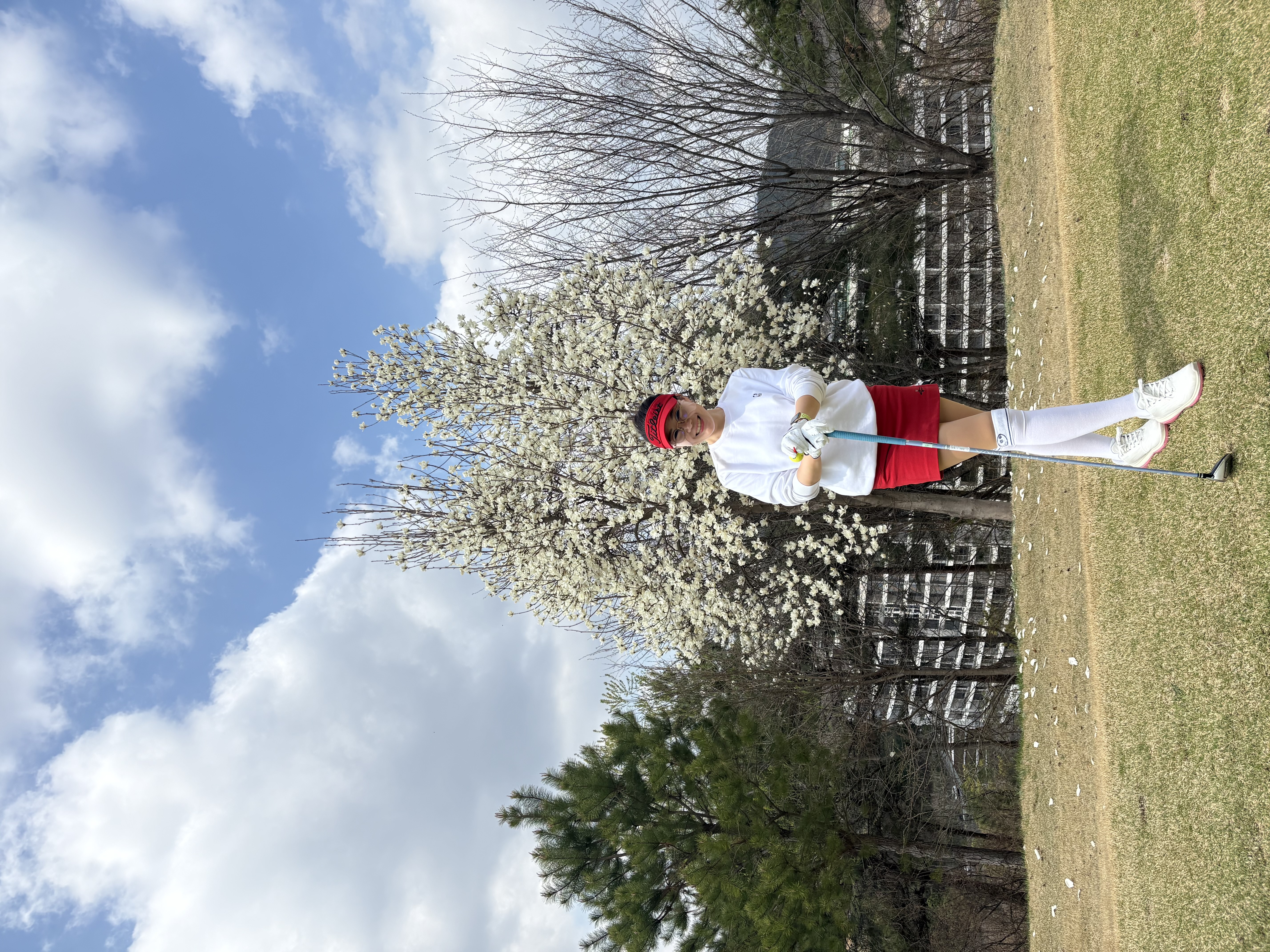 봄꽃 만개한 부여 롯데 스카이힐CC 라운딩 후기 — T3 골프모임 봄 나들이 대표 이미지